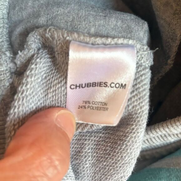 Chubbies The Lineators 7” FT Schwort Bundle Of 2 Men’s Size Small Grey Black - Picture 7 of 13